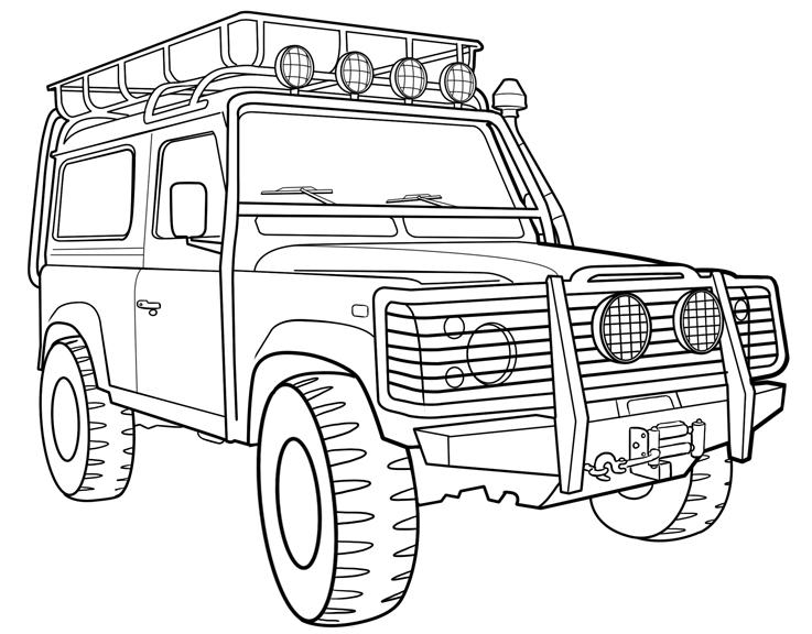 Coloriage 4X4 #45375 à imprimer Coloriage 4X4 #45375 à imprimer