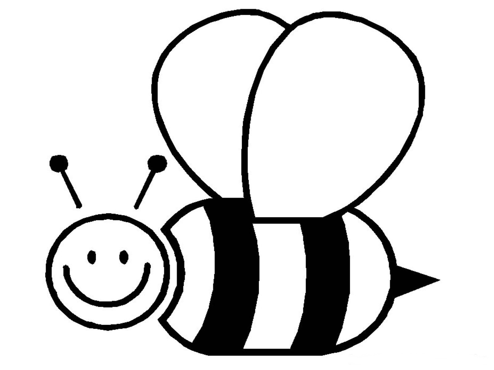 Un abeille joyeuse butinant des fleurs sous un ciel ensoleillé