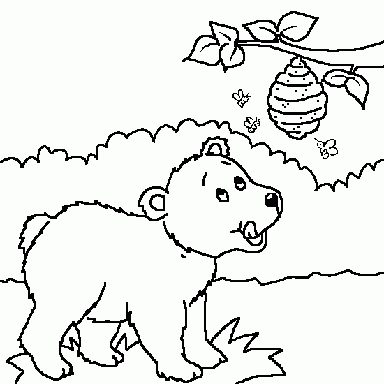 Coloriage d'une abeille souriante sur une fleur