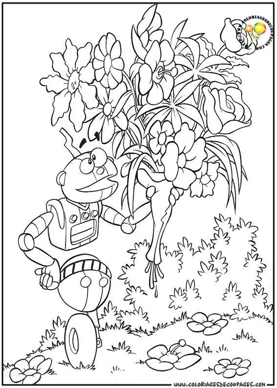 Adibou en pleine activité d'apprentissage dans la nature