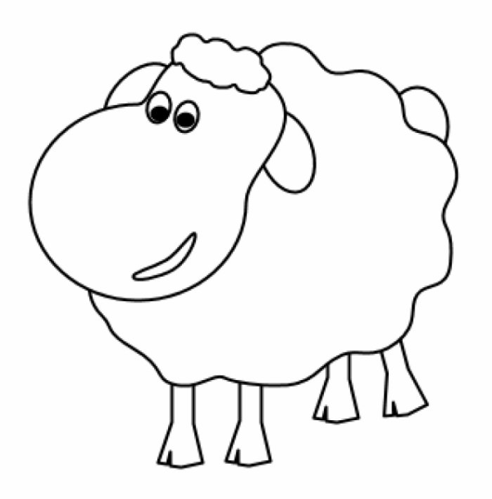 Un agneau mignon dans un champ verdoyant