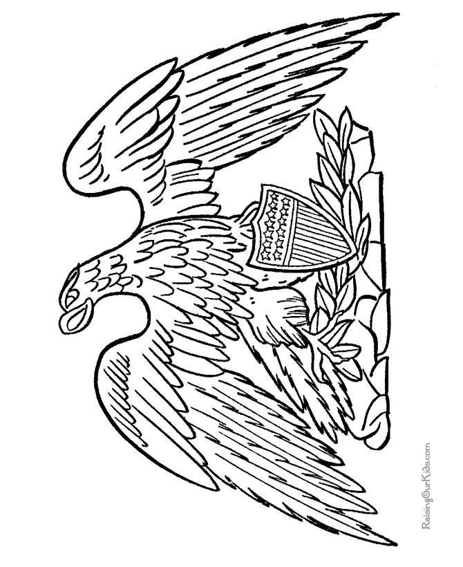 Coloriage d'un aigle majestueux en vol avec des détails naturels Coloriage d'un aigle majestueux en vol avec des détails naturels