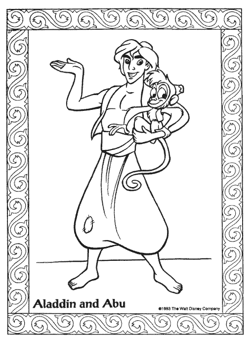 Aladdin et le Génie au cœur d'une oasis