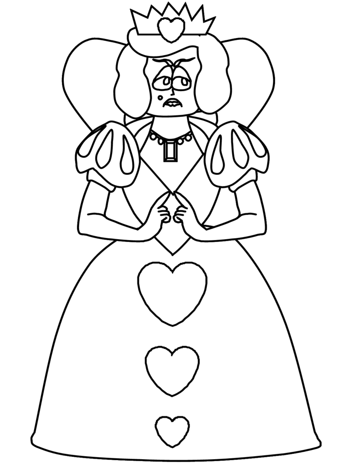 Coloriage d'Alice au pays des merveilles avec le chat du Cheshire