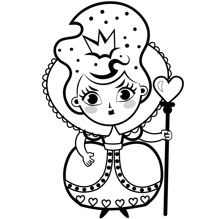 Alice au pays des merveilles : Alice entourée de créatures dans un jardin fantastique