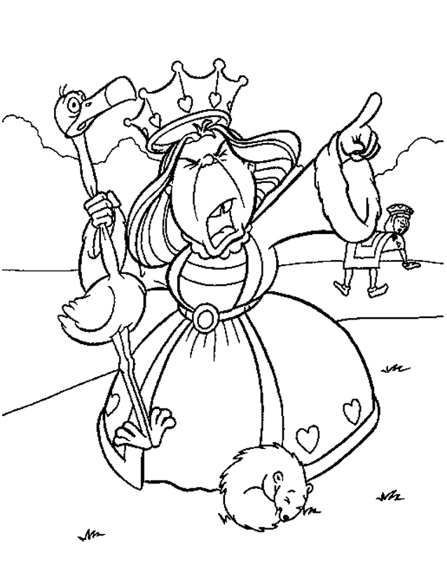 Alice et le Chat du Cheshire dans un jardin féerique