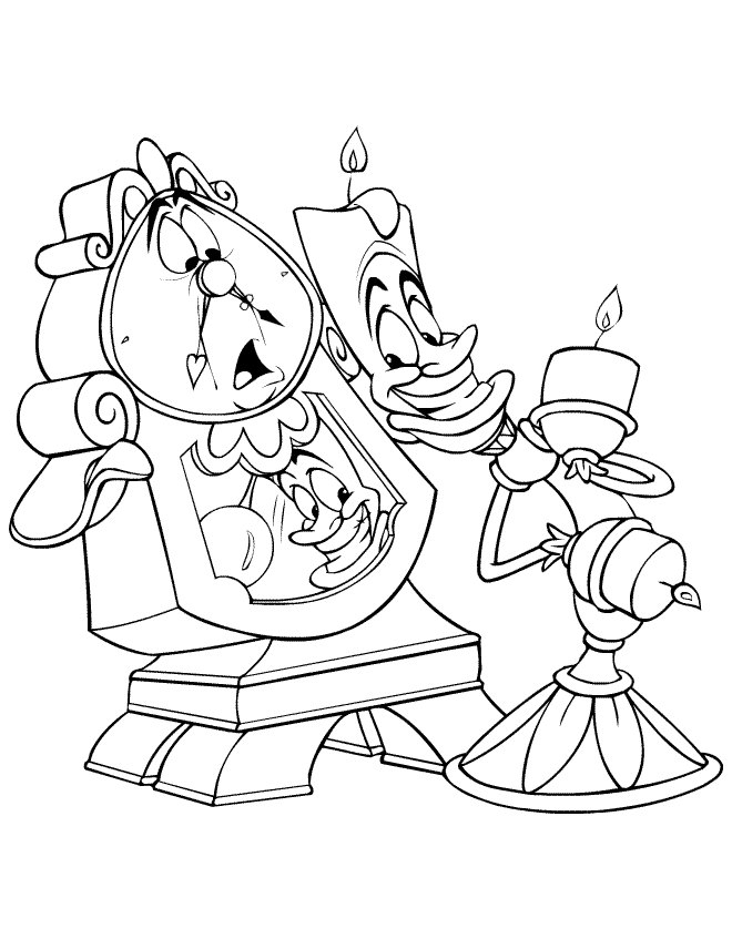 Coloriage d'Alice au Pays des Merveilles avec le Chapelier Fou et le Lièvre de Mars