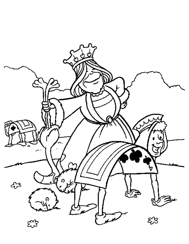 Alice au pays des merveilles dans un jardin rempli de fleurs