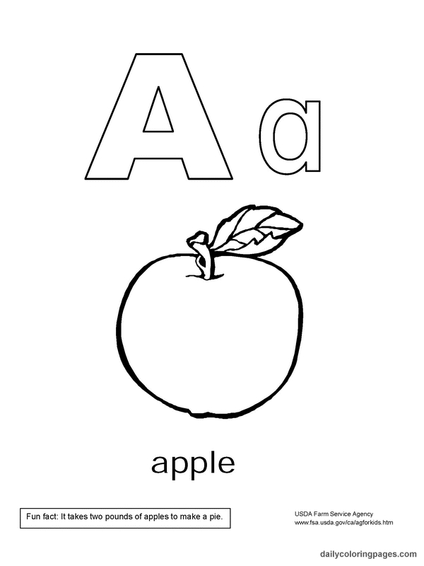 Coloriage de l'alphabet avec des lettres décoratives et des éléments ludiques