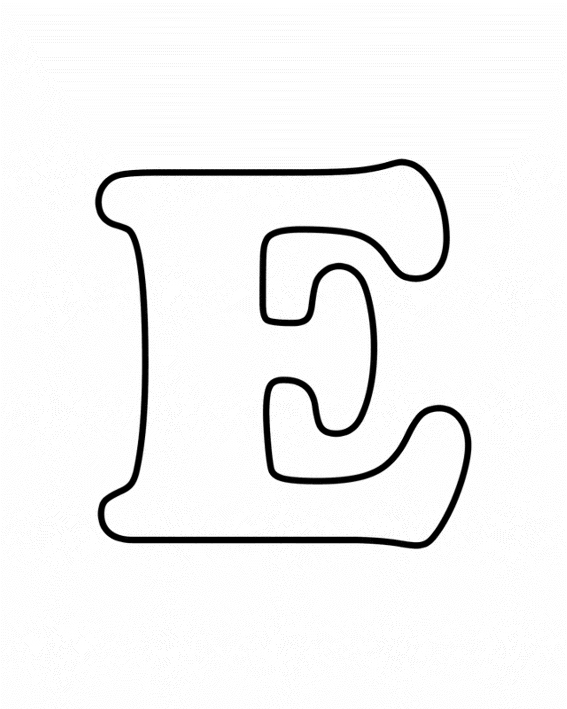 Coloriage de l'alphabet agrémenté de motifs ludiques