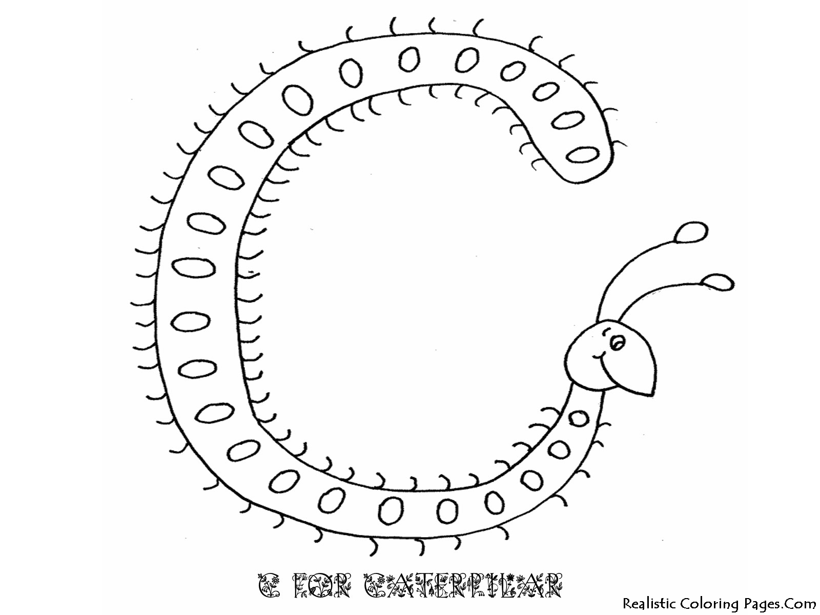 Coloriage de l'alphabet avec des lettres décorées et des éléments ludiques