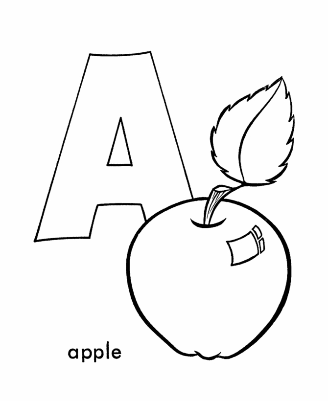 Coloriage de l'alphabet avec des lettres stylisées et des éléments décoratifs