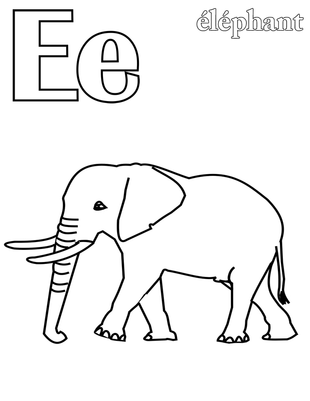 Coloriage de l'alphabet avec des lettres en relief et des motifs ludiques