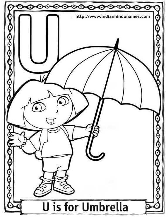 Coloriage de l'alphabet illustré avec des lettres et des motifs ludiques