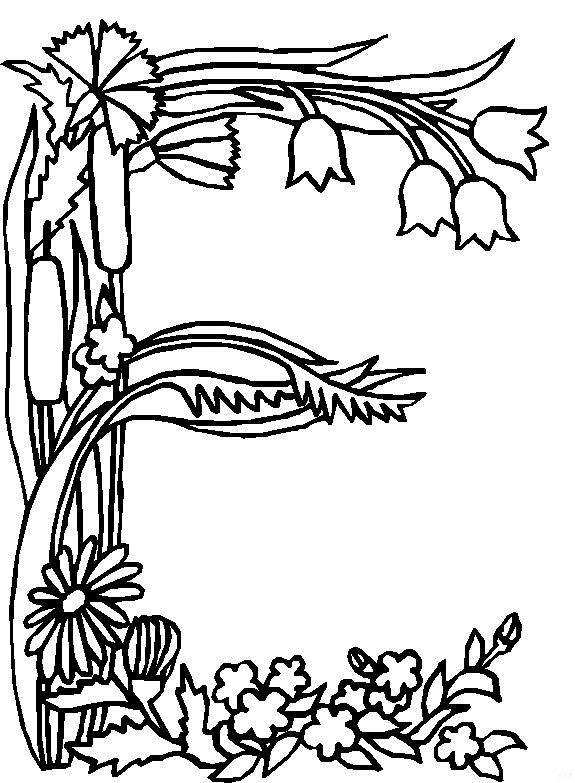 Coloriage de l'alphabet avec des illustrations ludiques et colorées