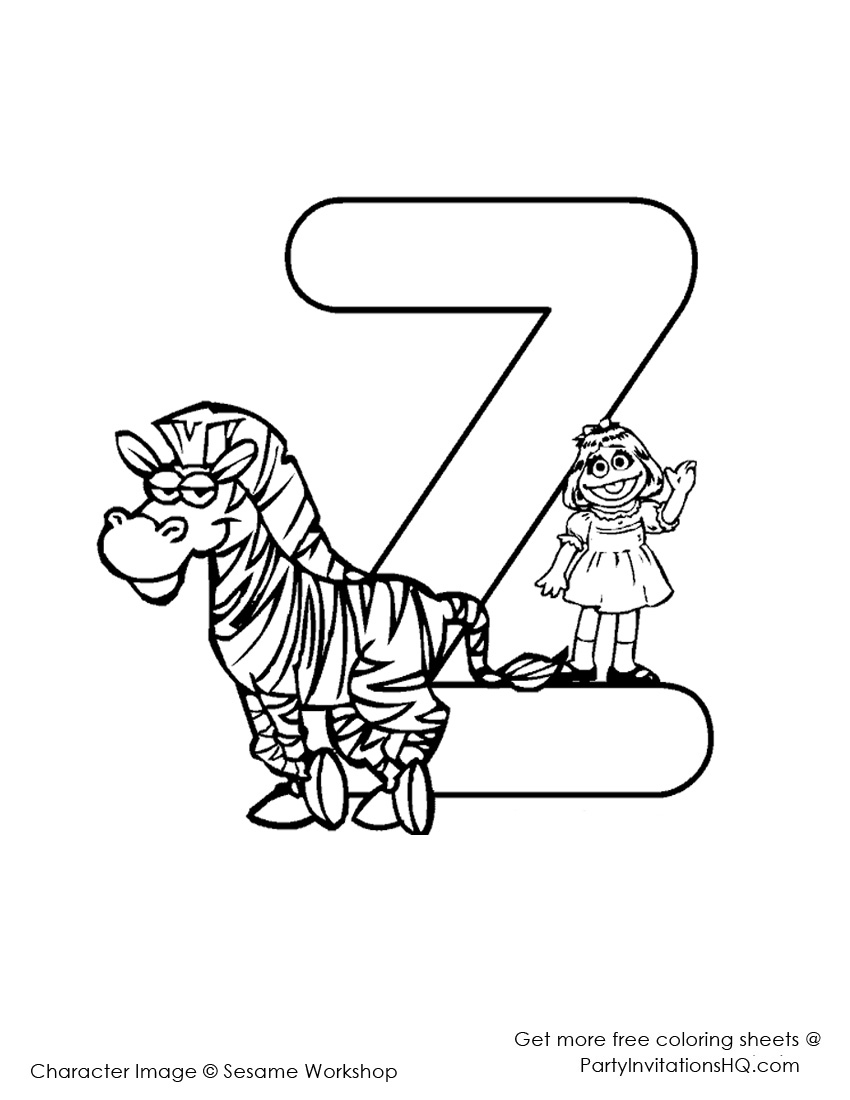 Coloriage de l'alphabet avec des lettres stylisées et des motifs ludiques