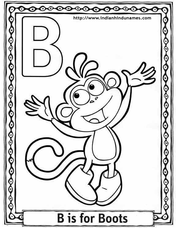 Coloriage d'un alphabet original avec des illustrations ludiques