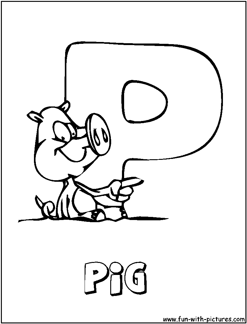 Coloriage de lettres de l'alphabet avec motifs variés