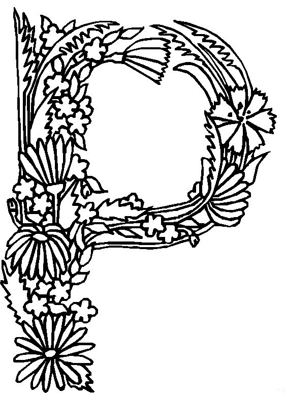 Coloriage de l'alphabet avec des lettres enjouées et des illustrations ludiques