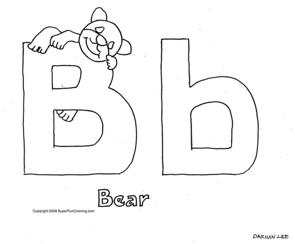 Coloriage de l'alphabet avec des illustrations d'animaux