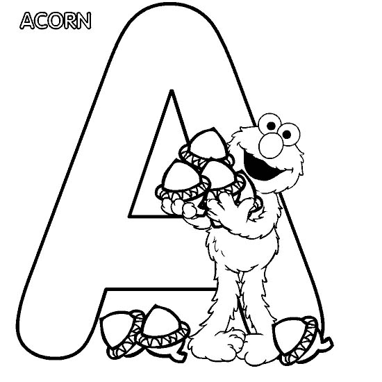Coloriage de l'alphabet avec lettres décoratives et éléments ludiques