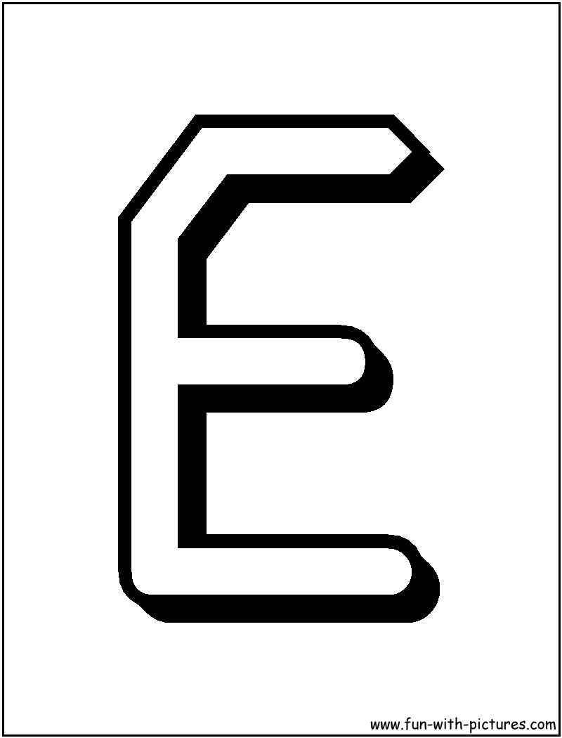 Coloriage de l'alphabet avec lettres en relief et décorations variées