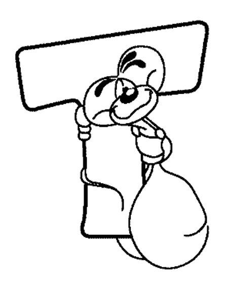 Coloriage de l'alphabet avec des lettres stylisées et des éléments décoratifs