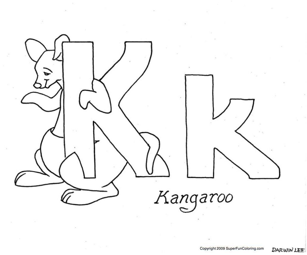 Coloriage de l'alphabet avec des illustrations ludiques et variées