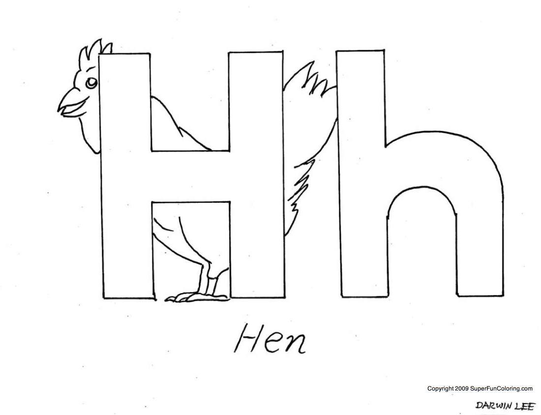 Coloriage de l'alphabet avec des lettres illustrées et des motifs variés