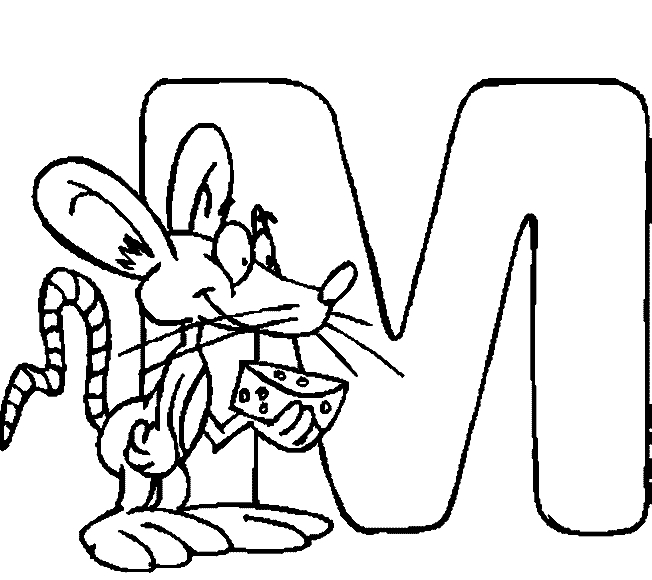 Coloriage représentant l'alphabet décoré de motifs variés