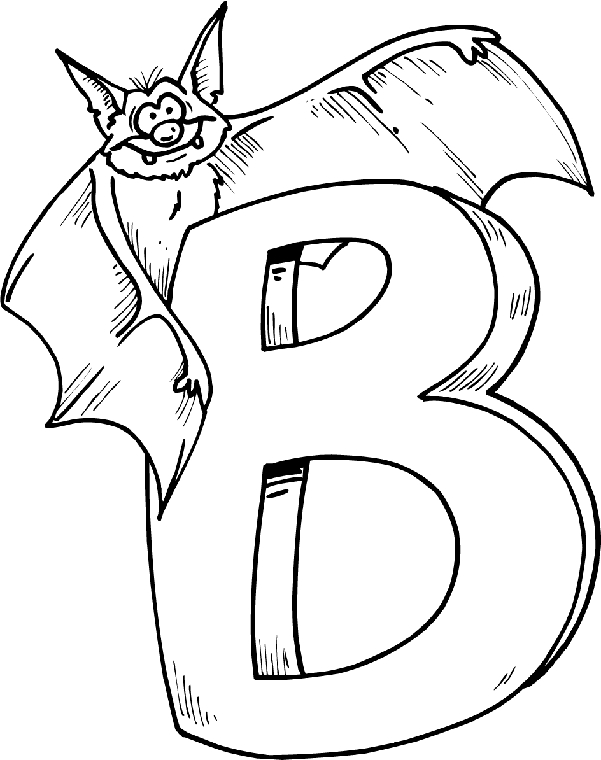Coloriage de l'alphabet avec des lettres stylisées et des éléments décoratifs