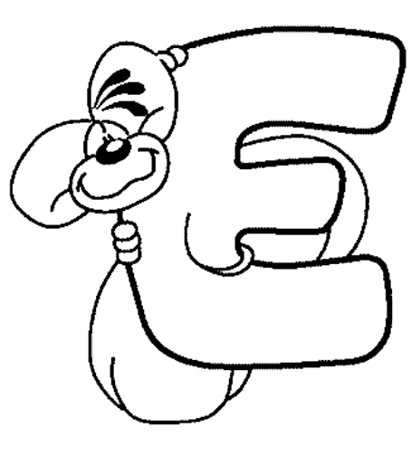 Coloriage de l'alphabet avec des lettres stylisées et des éléments décoratifs