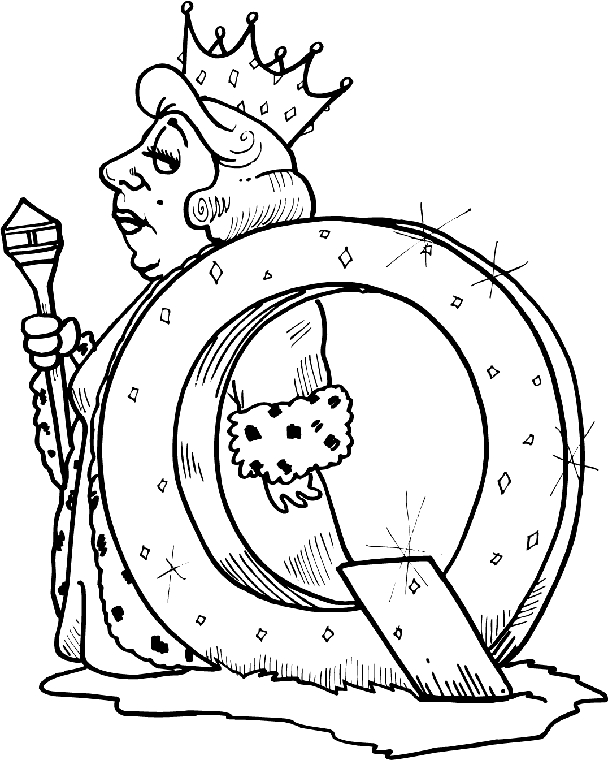 Coloriage de l'alphabet illustré avec des images ludiques