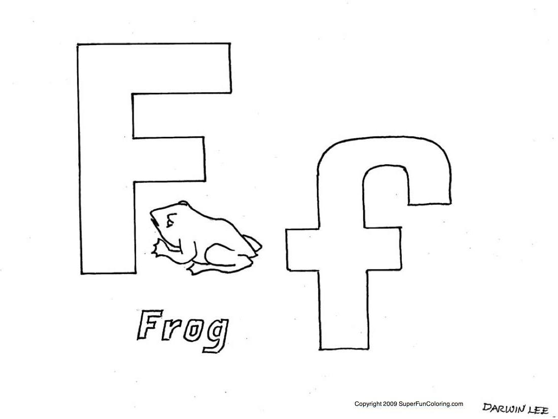 Coloriage de l'alphabet avec des lettres en relief et des motifs ludiques