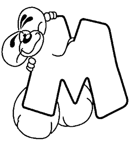 Coloriage de l'alphabet avec des animaux amusants
