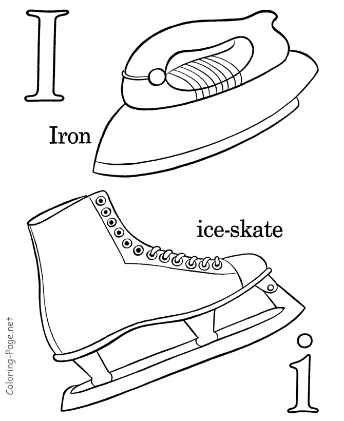 Coloriage de l'alphabet avec lettres illustrées et motifs variés