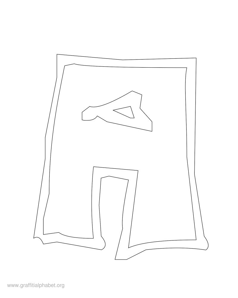 Coloriage de l'alphabet avec des lettres décorées et des éléments ludiques