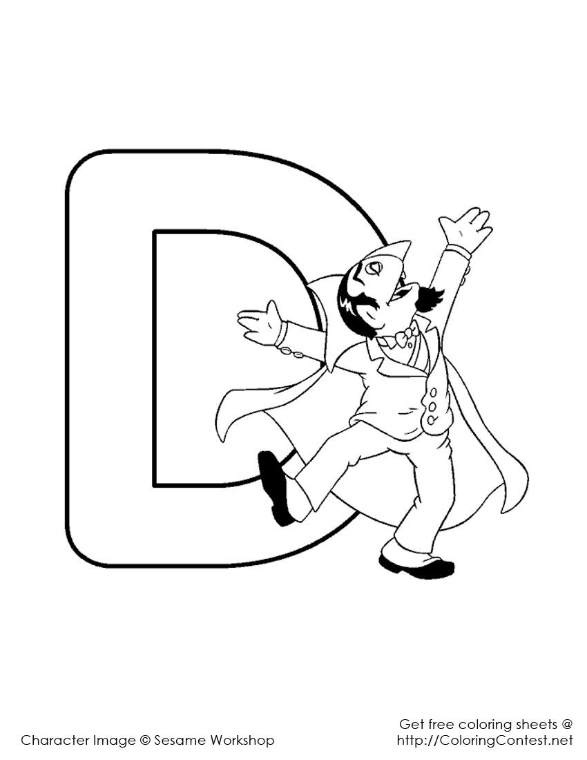 Coloriage de l'alphabet avec des illustrations ludiques et variées