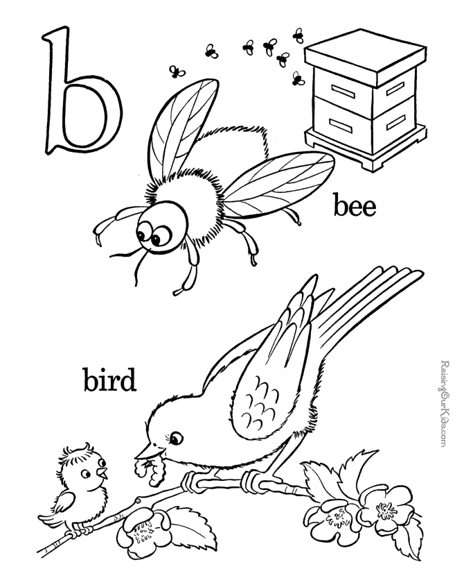 Coloriage de l'alphabet avec des lettres enjouées et des motifs variés