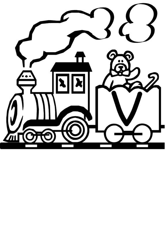 Coloriage de l'alphabet avec des lettres décorées et des éléments ludiques