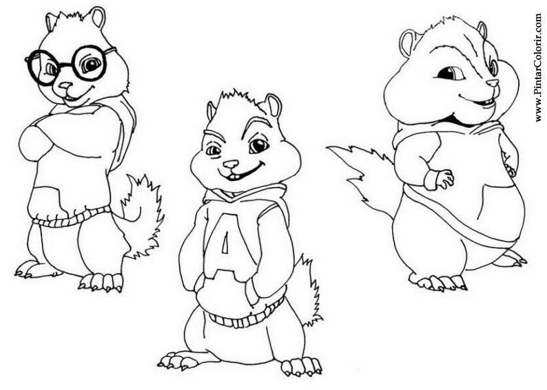 Alvin et les Chipmunks en pleine aventure musicale dans un décor animé