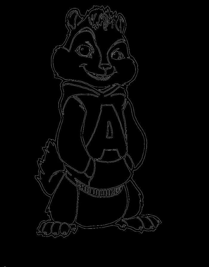 Alvin et les Chipmunks en pleine aventure musicale dans un décor animé