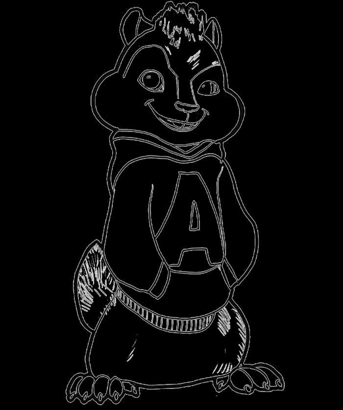 Alvin et les Chipmunks en pleine aventure musicale dans un décor naturel
