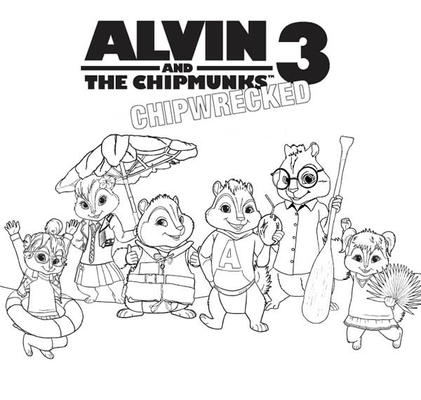 Alvin et les Chipmunks en pleine aventure musicale dans la nature