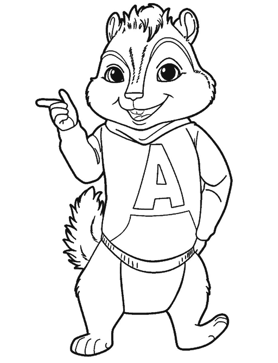 Alvin et les Chipmunks chantent ensemble dans un décor festif