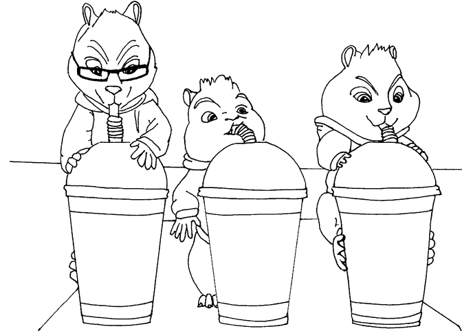 Alvin et les Chipmunks en pleine aventure musicale dans un décor bucolique