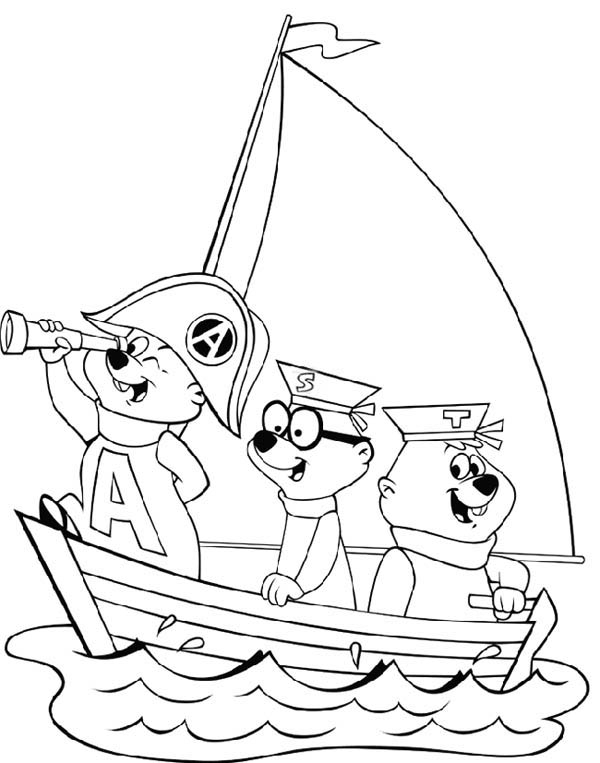 Alvin et les chipmunks en pleine aventure musicale dans un décor animé