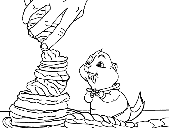 Alvin et les Chipmunks en pleine aventure au milieu de la forêt