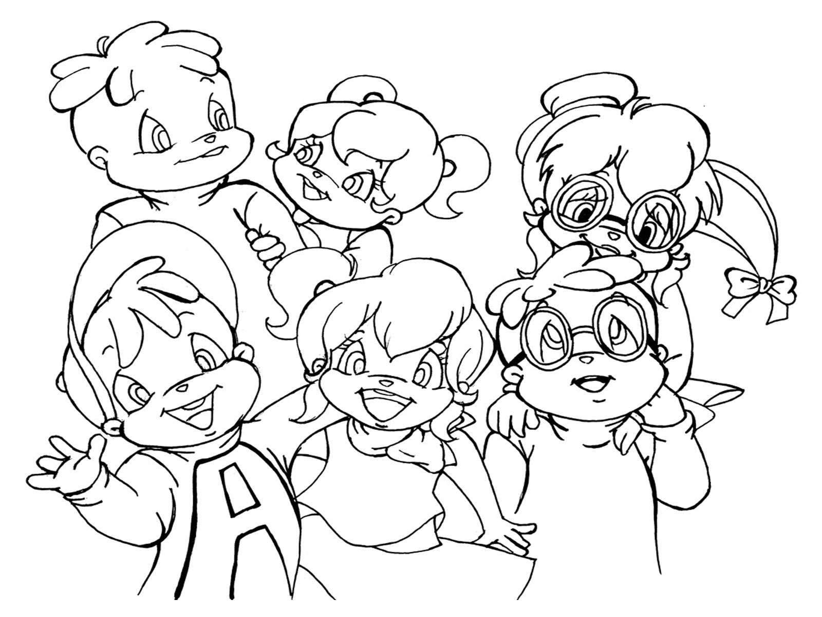 Alvin et les Chipmunks en pleine aventure musicale sous un ciel ensoleillé