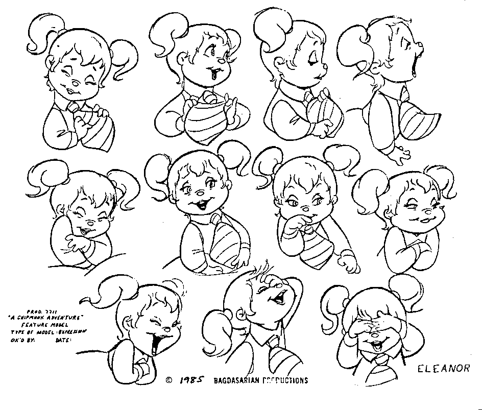 Alvin et les Chipmunks chantant ensemble dans une scène joyeuse